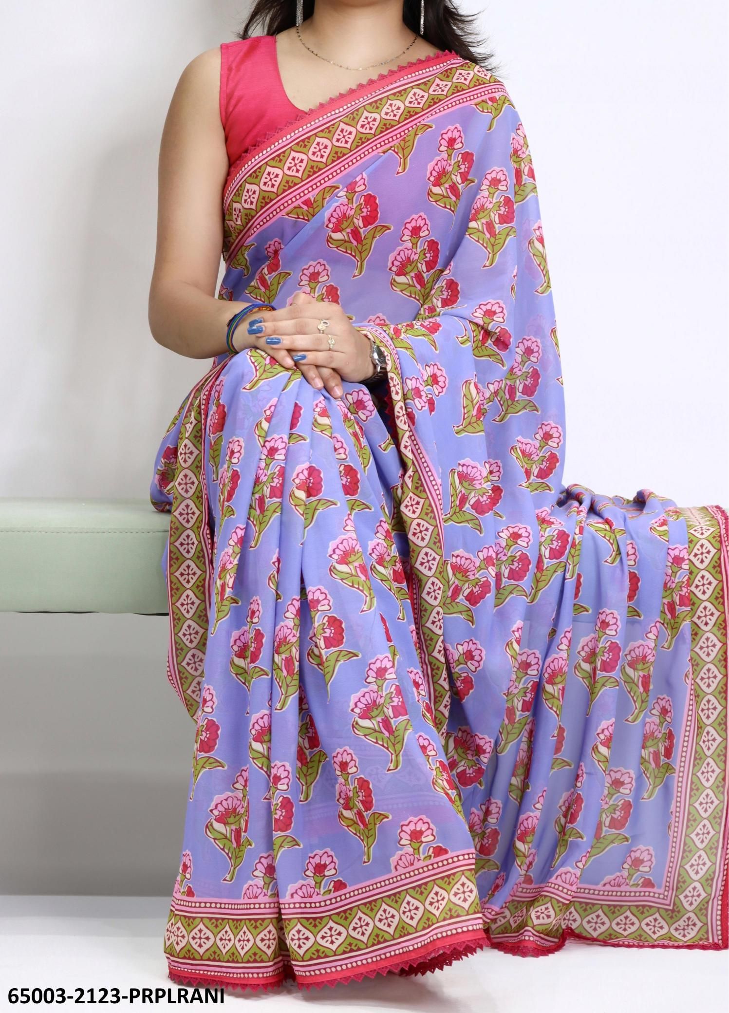 SERIES 2123 - Catalog # 65003 (Set of 6 Sarees)