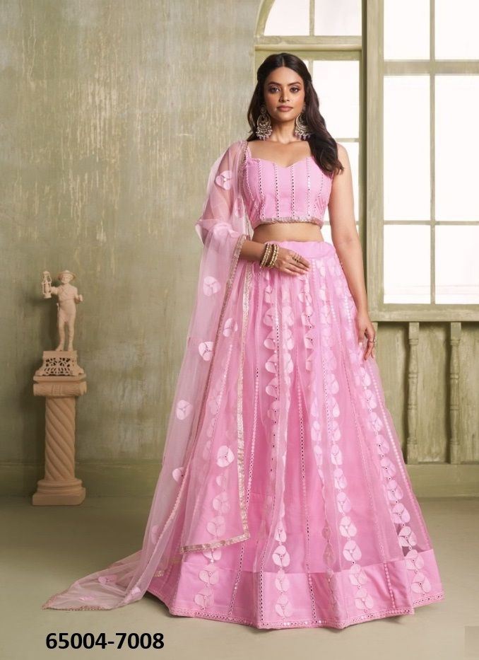 CHANDRAKALA 2 - Catalog # 65004 (Set of 5 Semi-Stitched Lehengas) CHANDRAKALA 2 - Catalog # 65004 (Set of 5 Semi-Stitched Lehengas)