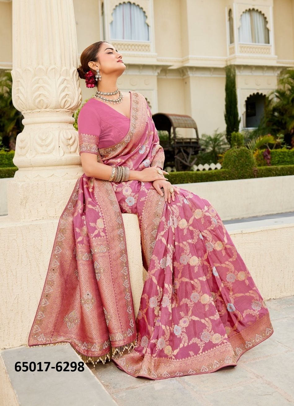 KUMKUM 7 - Catalog # 65017 (Set of 7 Sarees) KUMKUM 7 - Catalog # 65017 (Set of 7 Sarees)