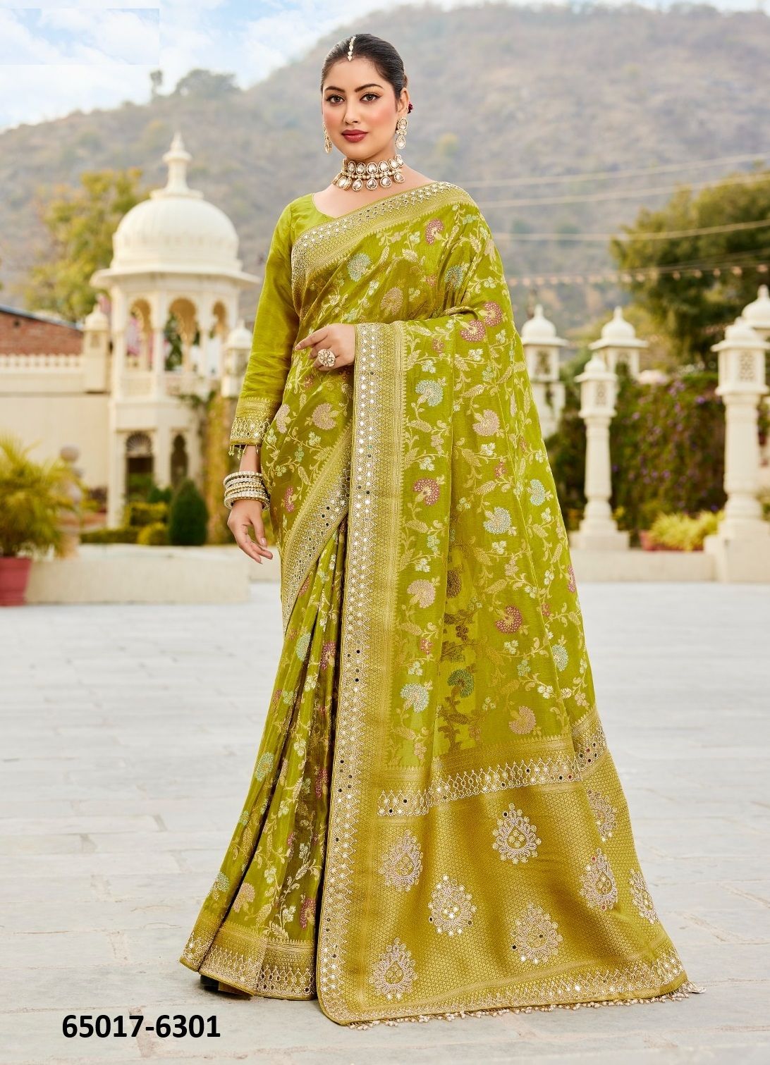 KUMKUM 7 - Catalog # 65017 (Set of 7 Sarees) KUMKUM 7 - Catalog # 65017 (Set of 7 Sarees)
