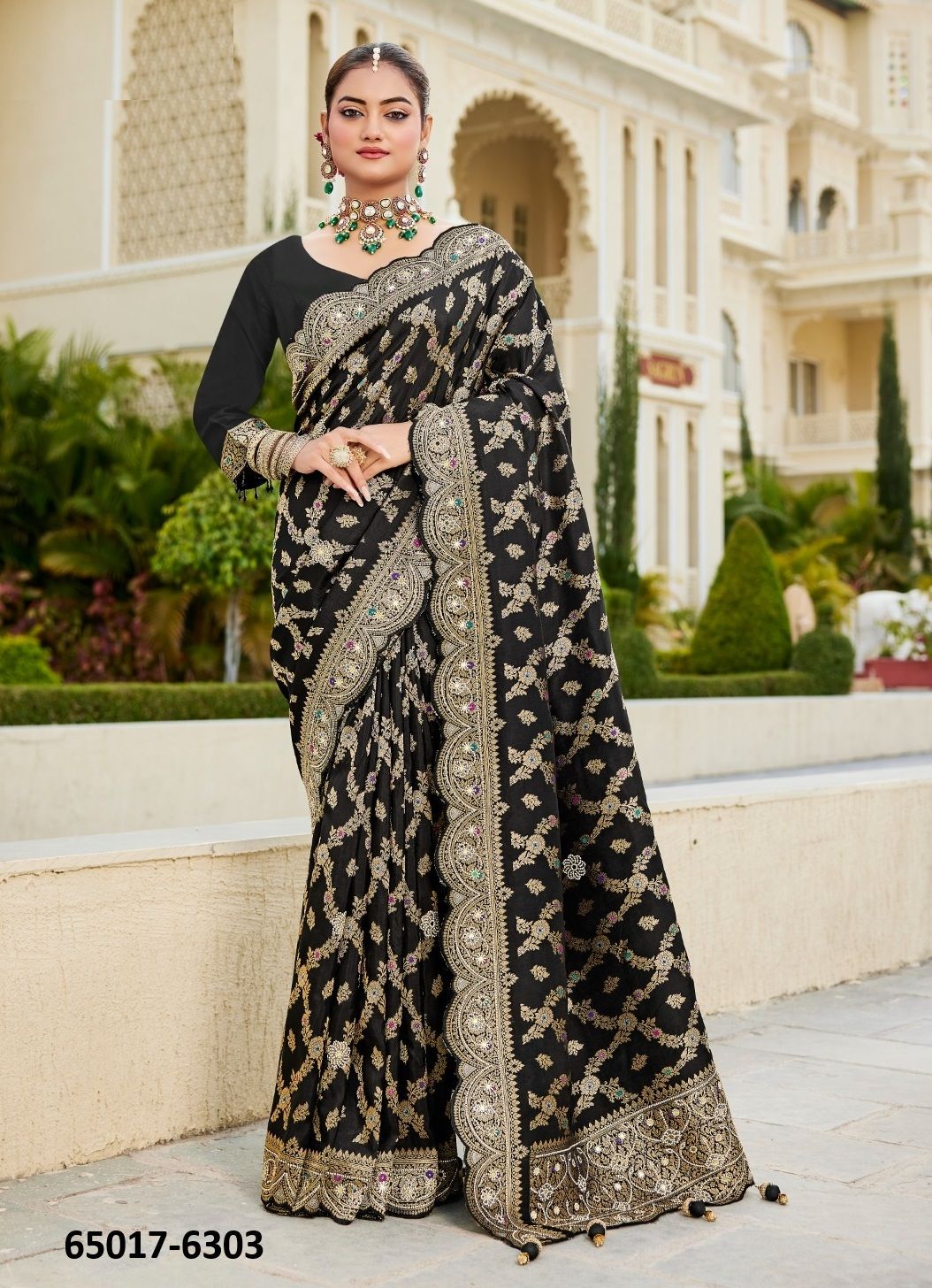 KUMKUM 7 - Catalog # 65017 (Set of 7 Sarees) KUMKUM 7 - Catalog # 65017 (Set of 7 Sarees)