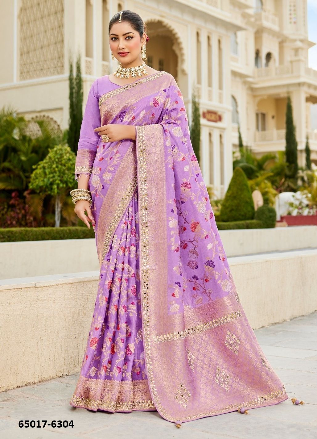 KUMKUM 7 - Catalog # 65017 (Set of 7 Sarees) KUMKUM 7 - Catalog # 65017 (Set of 7 Sarees)