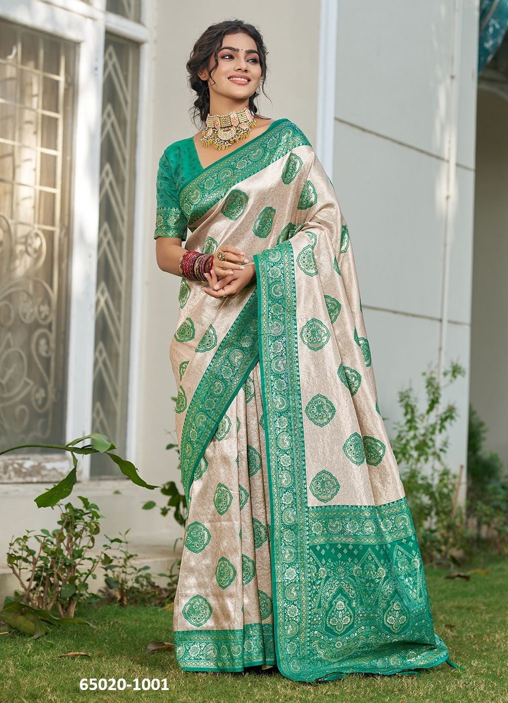 KUNDAN SILK - Catalog # 65020 (Set of 6 Sarees) KUNDAN SILK - Catalog # 65020 (Set of 6 Sarees)