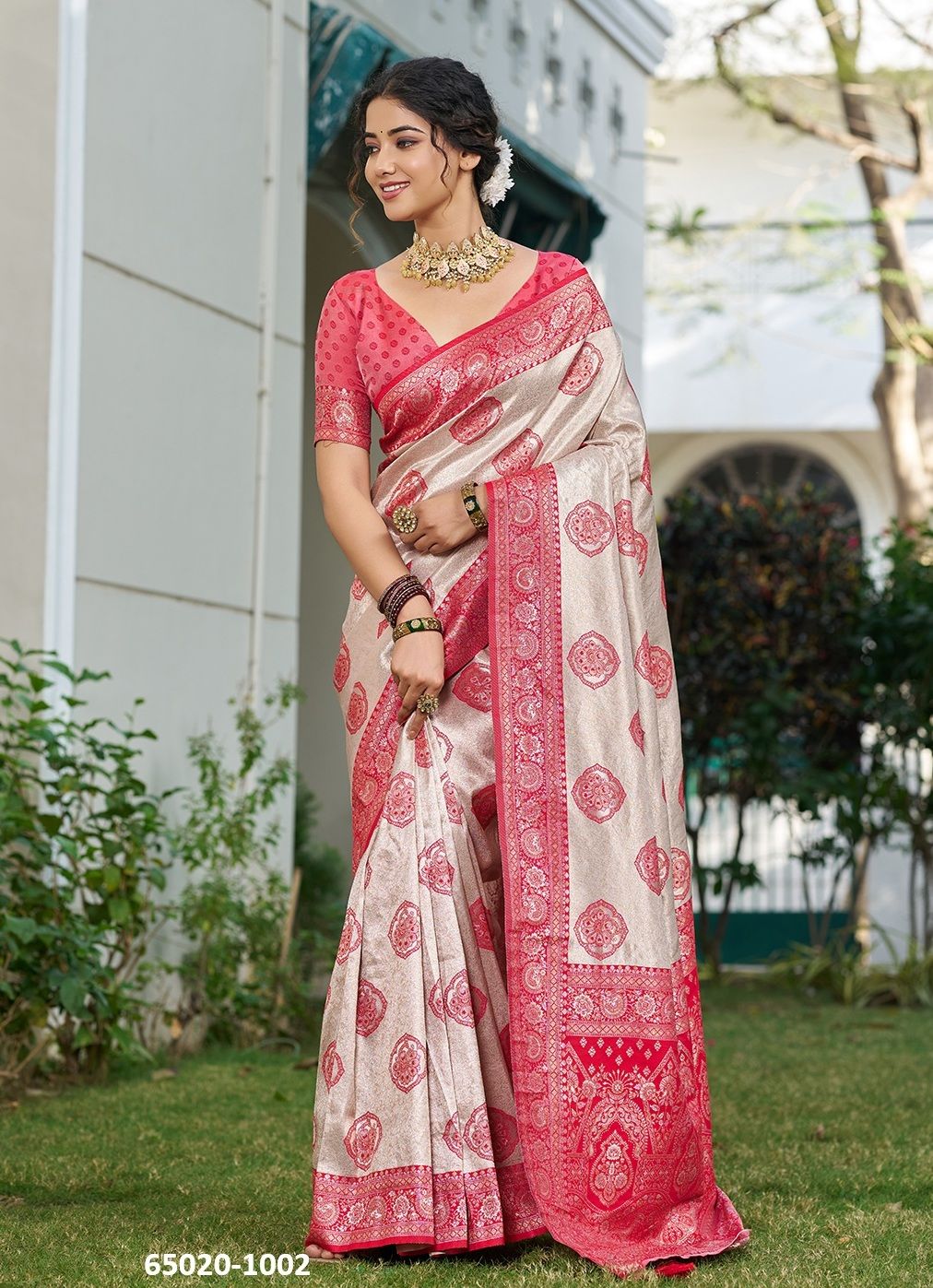 KUNDAN SILK - Catalog # 65020 (Set of 6 Sarees) KUNDAN SILK - Catalog # 65020 (Set of 6 Sarees)