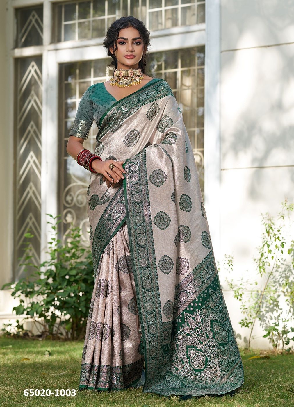 KUNDAN SILK - Catalog # 65020 (Set of 6 Sarees) KUNDAN SILK - Catalog # 65020 (Set of 6 Sarees)