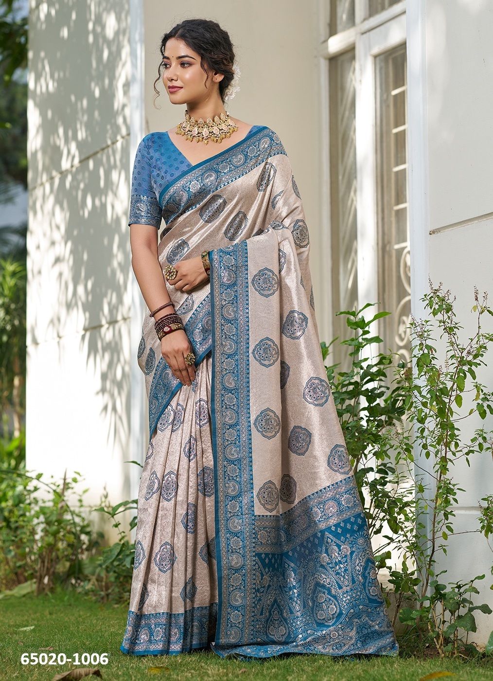 KUNDAN SILK - Catalog # 65020 (Set of 6 Sarees) KUNDAN SILK - Catalog # 65020 (Set of 6 Sarees)
