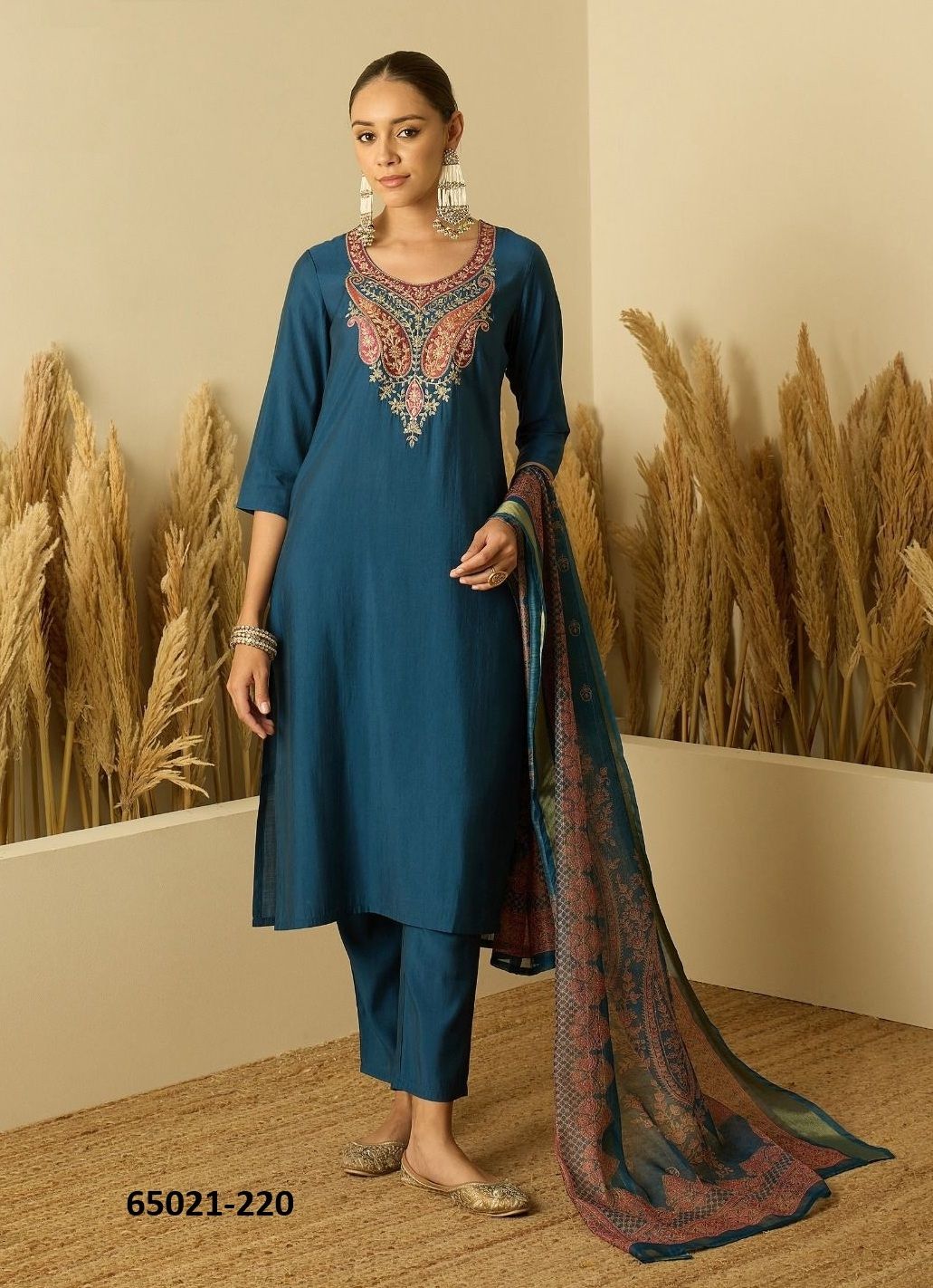 SERIES 220 - Catalog # 65021 (Set of 17 Readymade Salwar Suits) SERIES 220 - Catalog # 65021 (Set of 17 Readymade Salwar Suits)