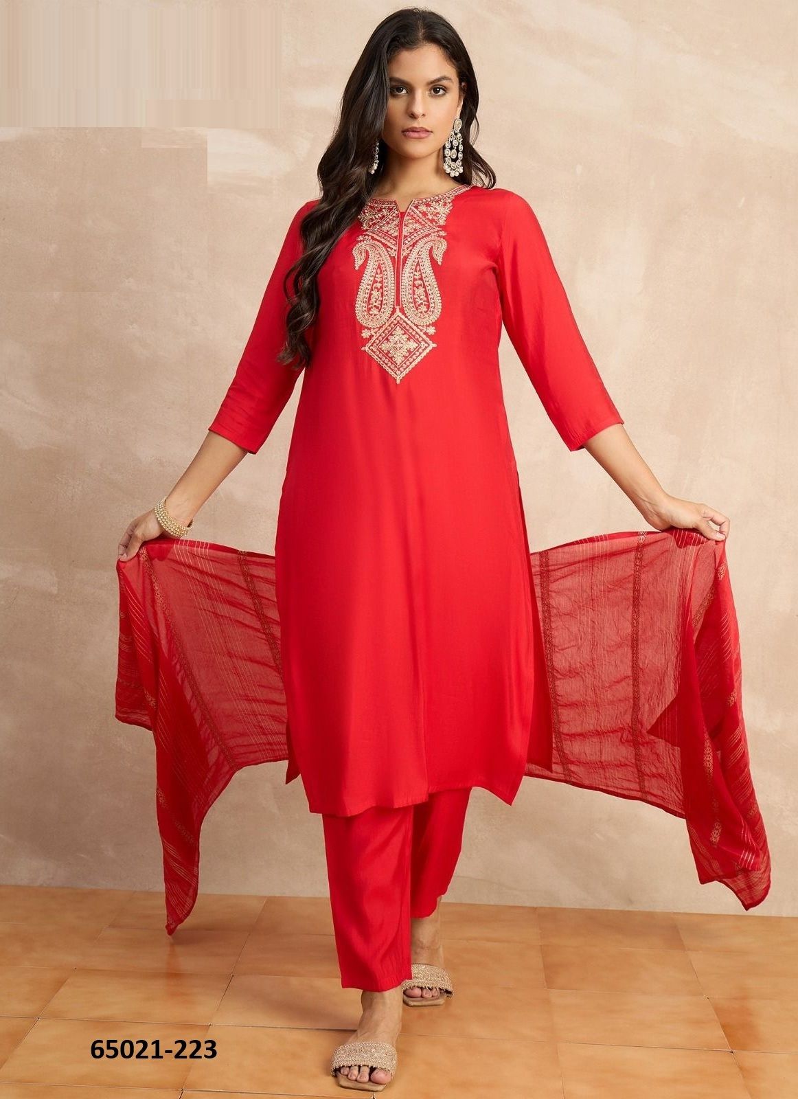SERIES 220 - Catalog # 65021 (Set of 17 Readymade Salwar Suits) SERIES 220 - Catalog # 65021 (Set of 17 Readymade Salwar Suits)