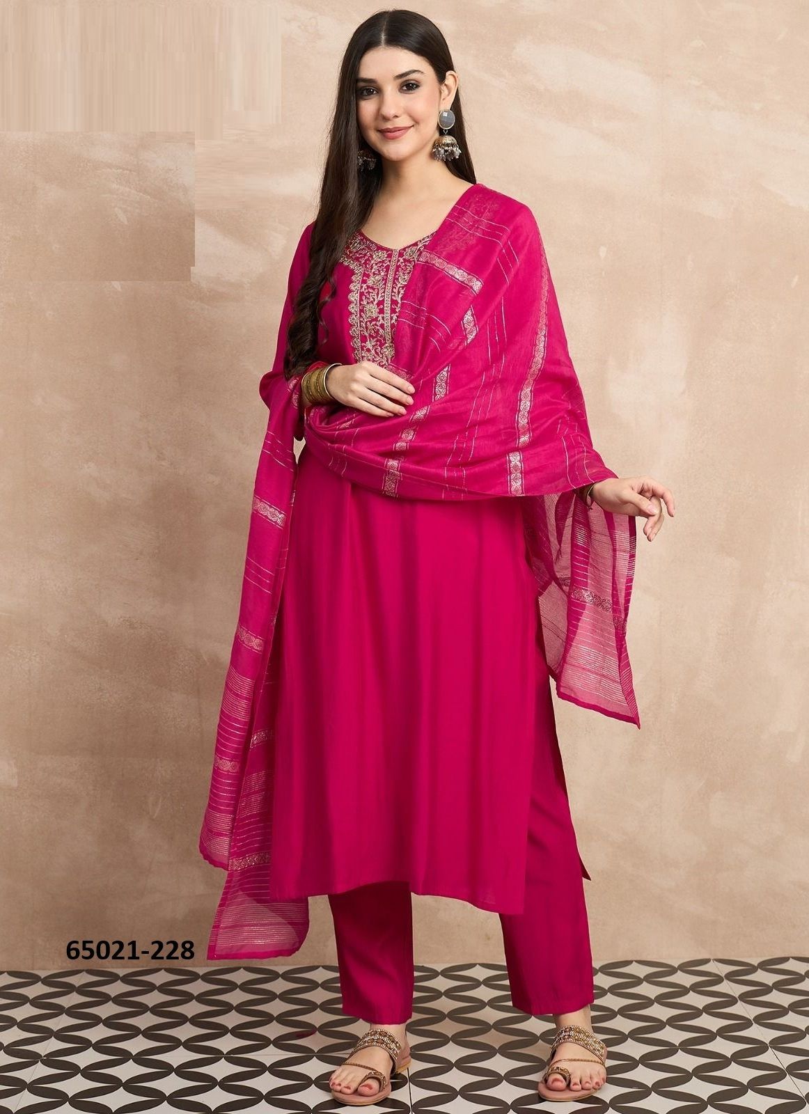 SERIES 220 - Catalog # 65021 (Set of 17 Readymade Salwar Suits) SERIES 220 - Catalog # 65021 (Set of 17 Readymade Salwar Suits)