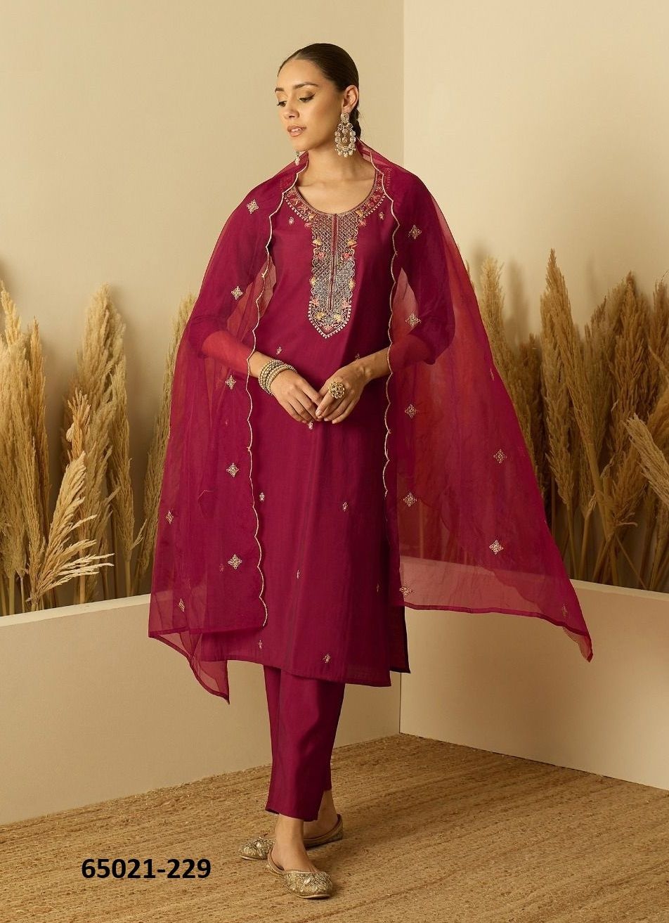 SERIES 220 - Catalog # 65021 (Set of 17 Readymade Salwar Suits) SERIES 220 - Catalog # 65021 (Set of 17 Readymade Salwar Suits)