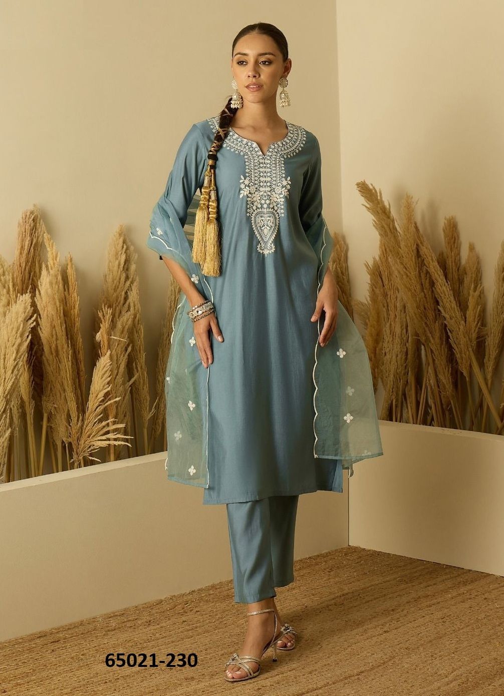 SERIES 220 - Catalog # 65021 (Set of 17 Readymade Salwar Suits) SERIES 220 - Catalog # 65021 (Set of 17 Readymade Salwar Suits)