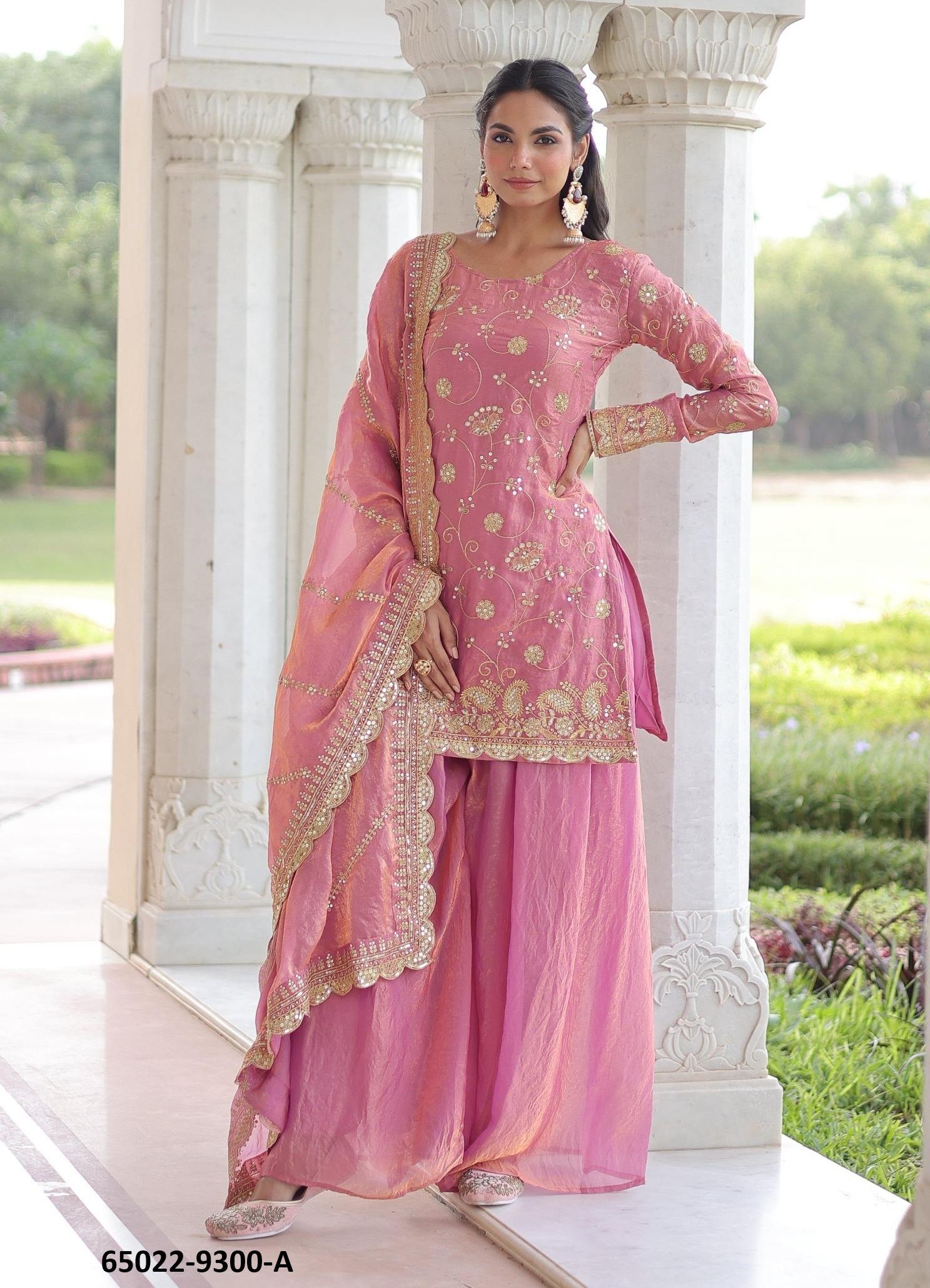SERIES 9300 - Catalog # 65022 (Set of 2 Readymade Salwar Suits) SERIES 9300 - Catalog # 65022 (Set of 2 Readymade Salwar Suits)