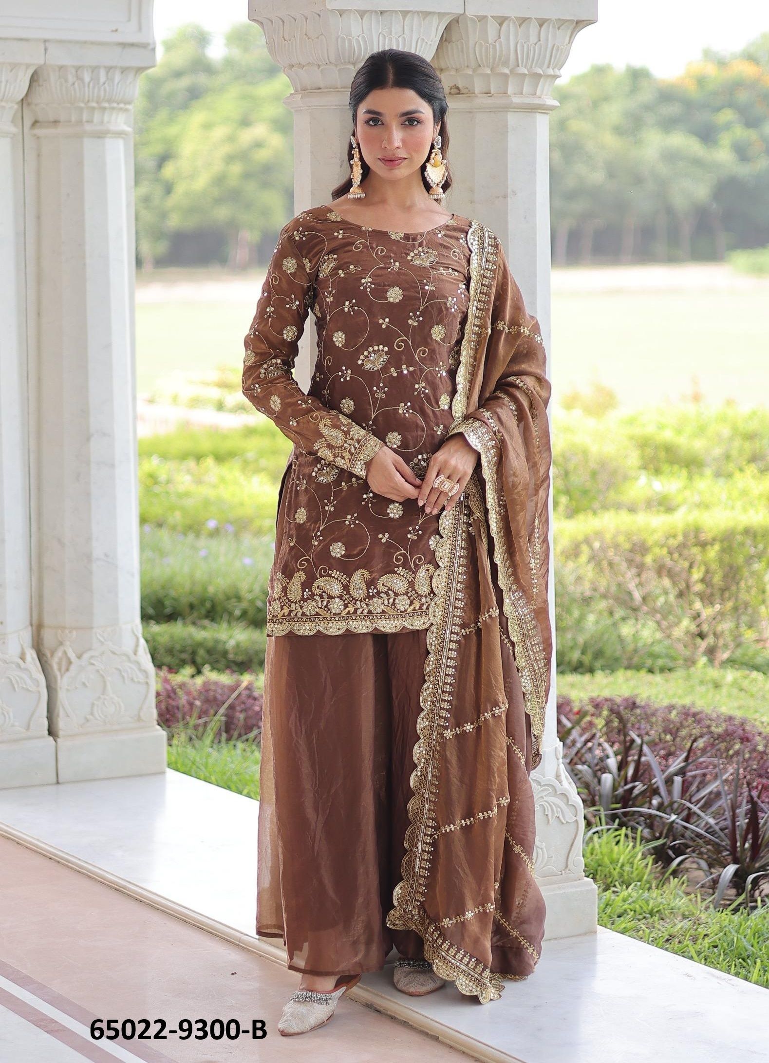 SERIES 9300 - Catalog # 65022 (Set of 2 Readymade Salwar Suits) SERIES 9300 - Catalog # 65022 (Set of 2 Readymade Salwar Suits)