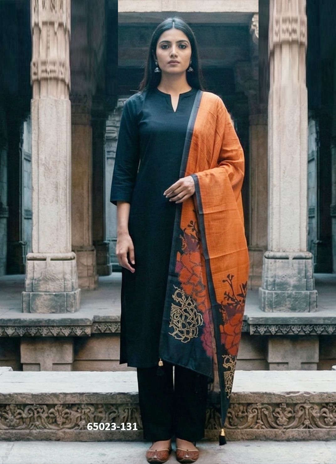 FACTORY OUTLET 1 - Catalog # 65023 (Set of 8 SIZE-SETS [Readymade Salwar Suits])