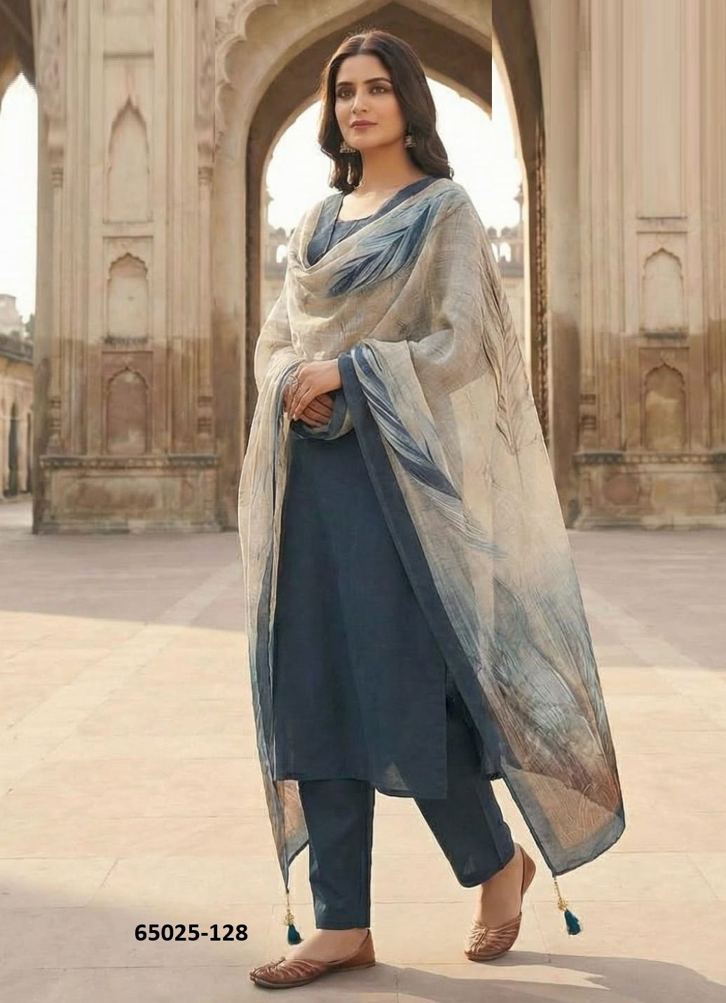 FACTORY OUTLET 3 - Catalog # 65025 (Set of 5 SIZE-SETS [Readymade Salwar Suits])