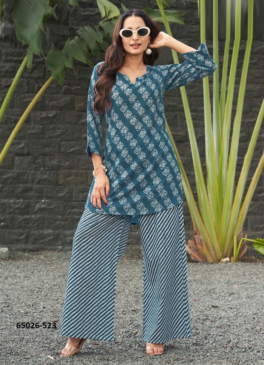 SIDDHALAKSHMI - Catalog # 65026 (Set of 3 Tops With Bottoms)