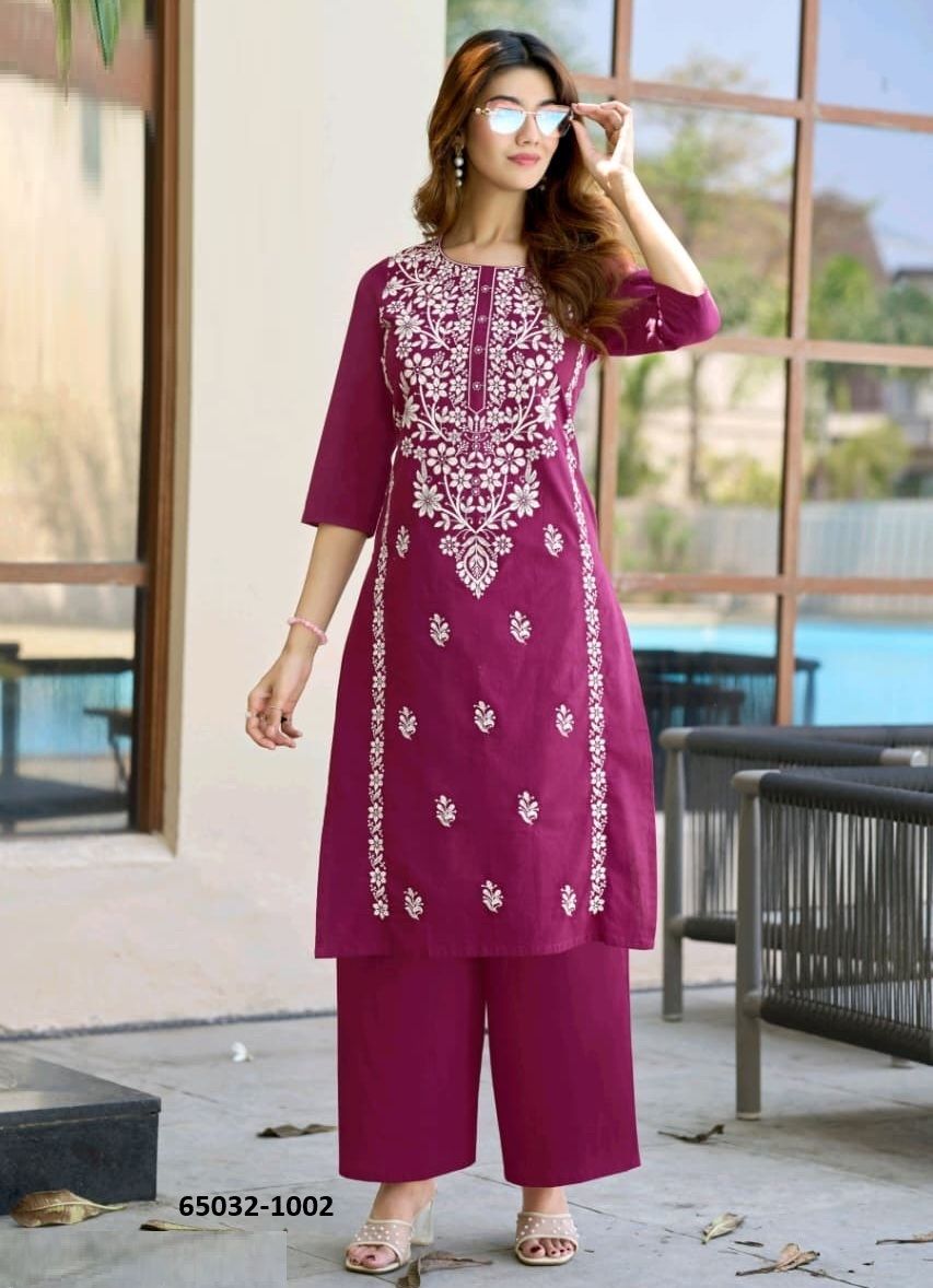 LUCKNOWI 1 - Catalog # 65032 (Set of 8 Tops With Bottoms) LUCKNOWI 1 - Catalog # 65032 (Set of 8 Tops With Bottoms)