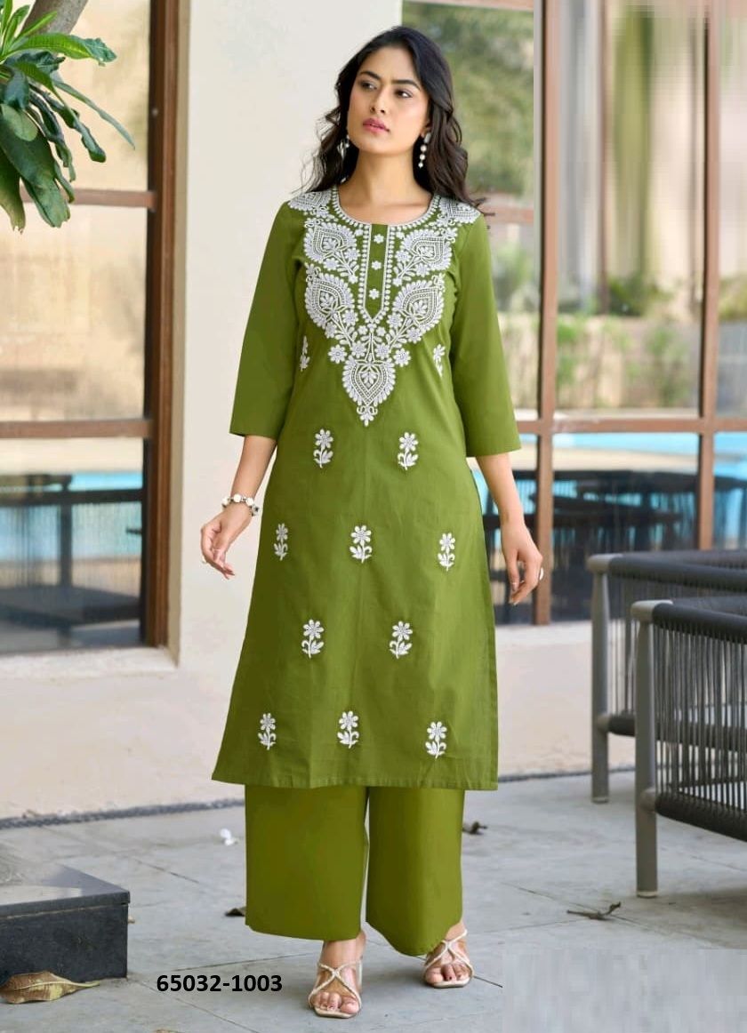 LUCKNOWI 1 - Catalog # 65032 (Set of 8 Tops With Bottoms) LUCKNOWI 1 - Catalog # 65032 (Set of 8 Tops With Bottoms)