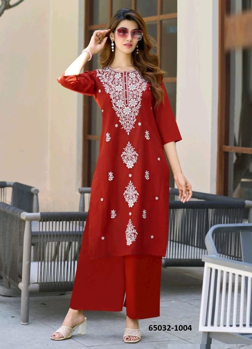 LUCKNOWI 1 - Catalog # 65032 (Set of 8 Tops With Bottoms) LUCKNOWI 1 - Catalog # 65032 (Set of 8 Tops With Bottoms)