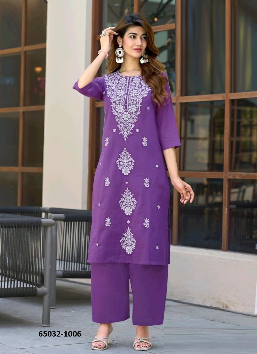 LUCKNOWI 1 - Catalog # 65032 (Set of 8 Tops With Bottoms) LUCKNOWI 1 - Catalog # 65032 (Set of 8 Tops With Bottoms)