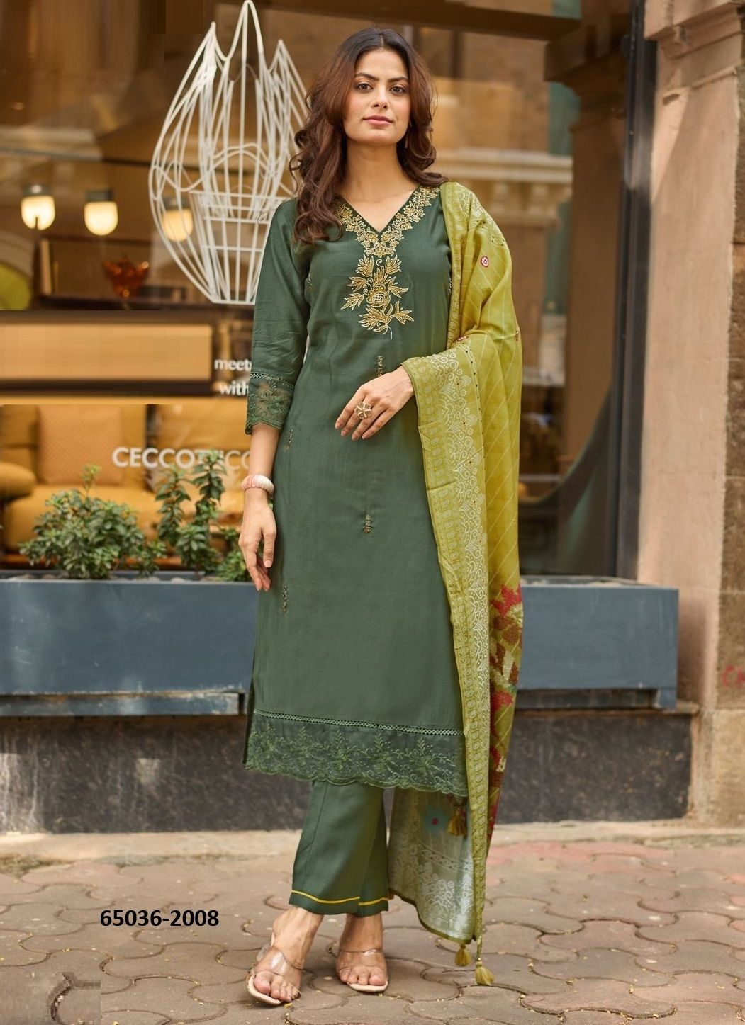 EHSAAS 2 - Catalog # 65036 (Set of 6 Readymade Salwar Suits)