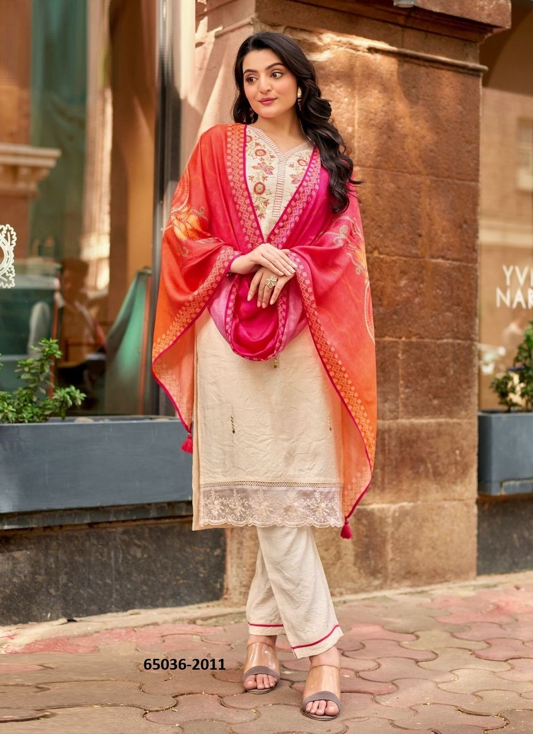 EHSAAS 2 - Catalog # 65036 (Set of 6 Readymade Salwar Suits)