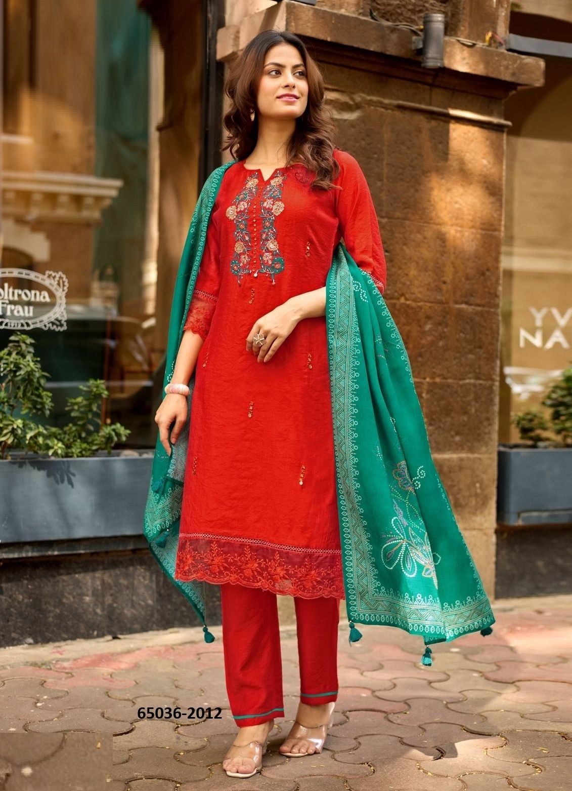 EHSAAS 2 - Catalog # 65036 (Set of 6 Readymade Salwar Suits)