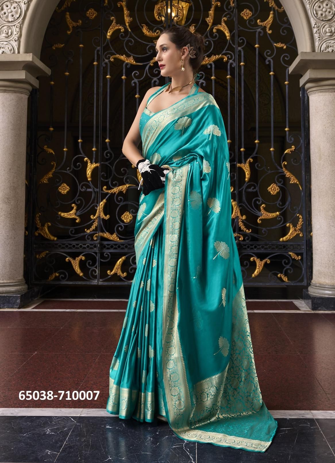 MUNGHA SILK - Catalog # 65038 (Set of 8 Sarees) MUNGHA SILK - Catalog # 65038 (Set of 8 Sarees)