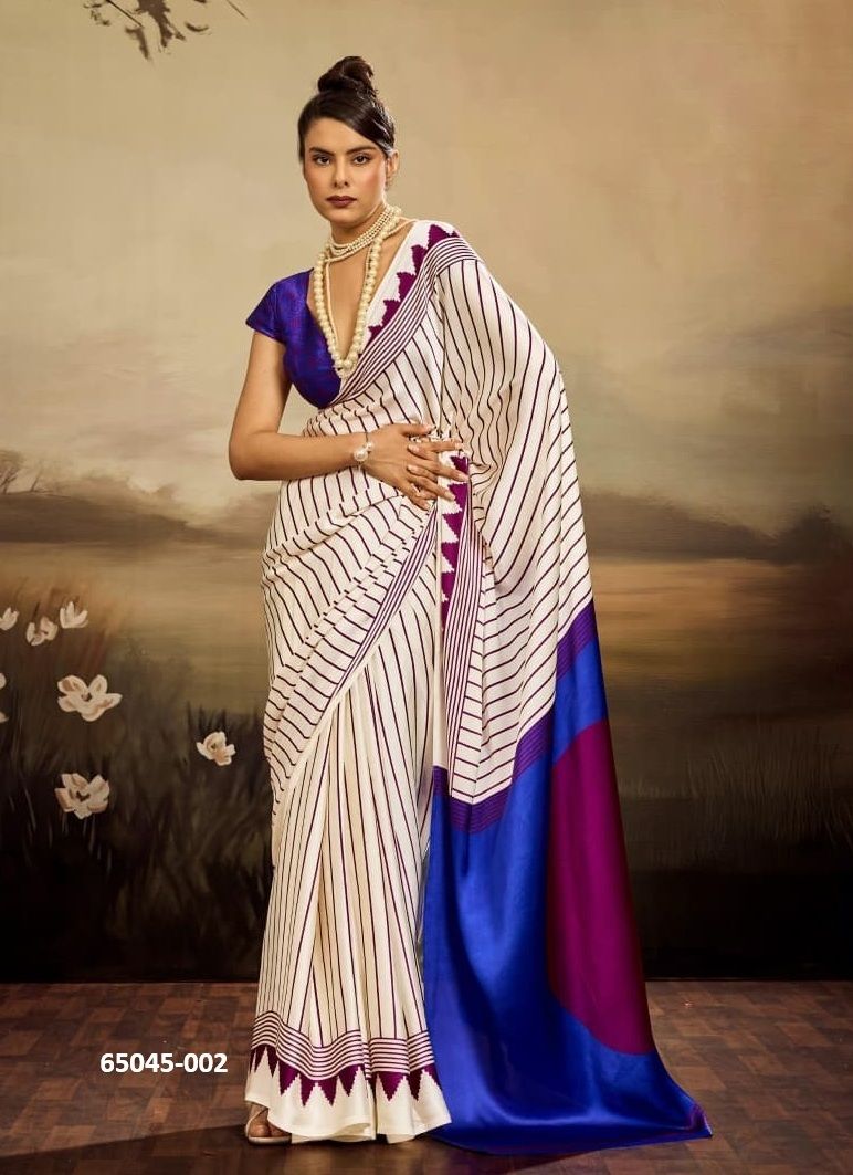 PURE AJRAKH PRINT 26 - Catalog # 65045 (Set of 6 Sarees)