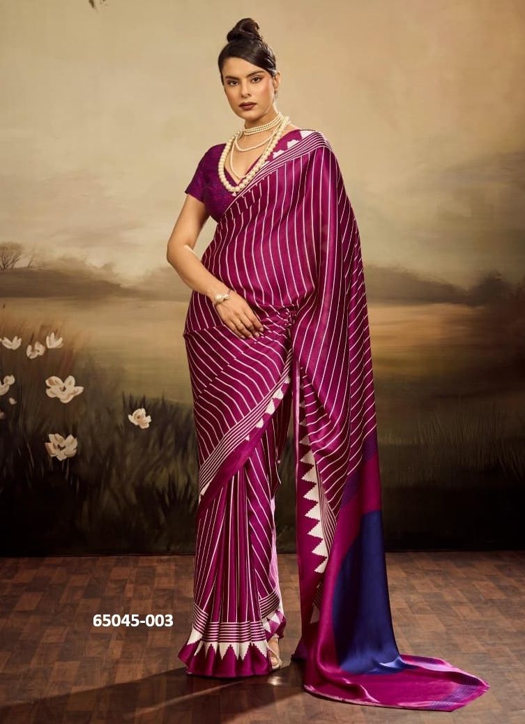 PURE AJRAKH PRINT 26 - Catalog # 65045 (Set of 6 Sarees)