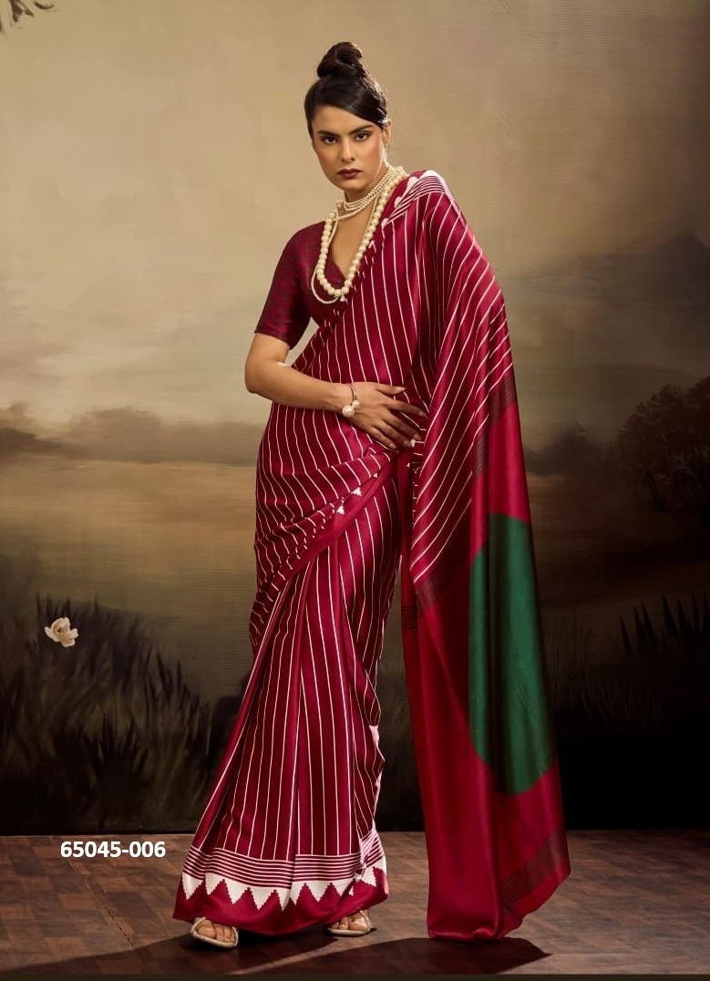PURE AJRAKH PRINT 26 - Catalog # 65045 (Set of 6 Sarees)