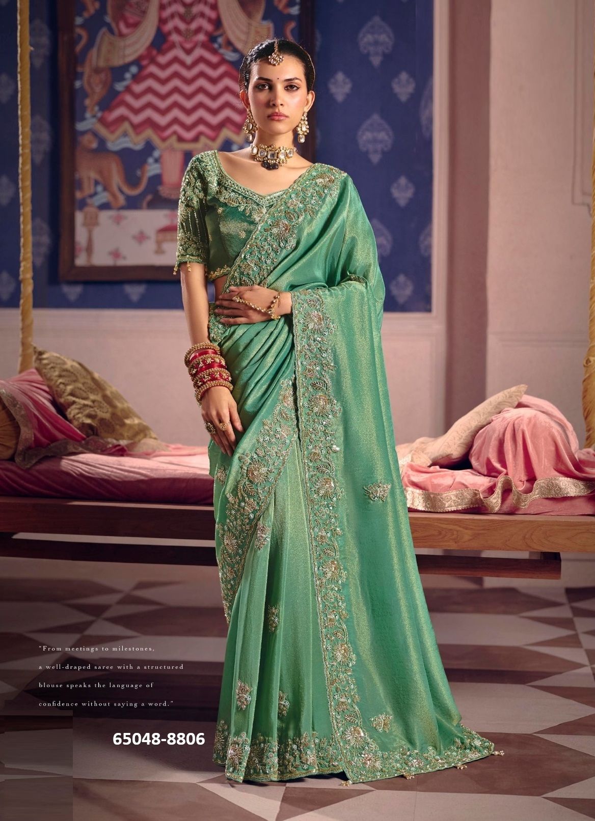 TARANG - Catalog # 65048 (Set of 12 Sarees) TARANG - Catalog # 65048 (Set of 12 Sarees)