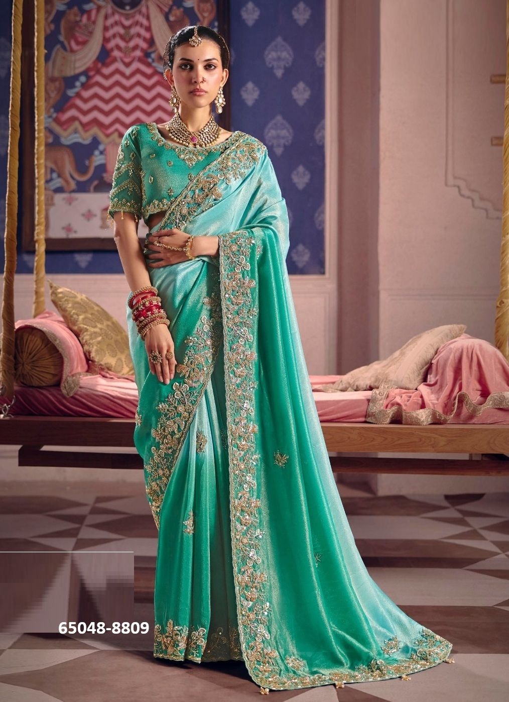TARANG - Catalog # 65048 (Set of 12 Sarees) TARANG - Catalog # 65048 (Set of 12 Sarees)