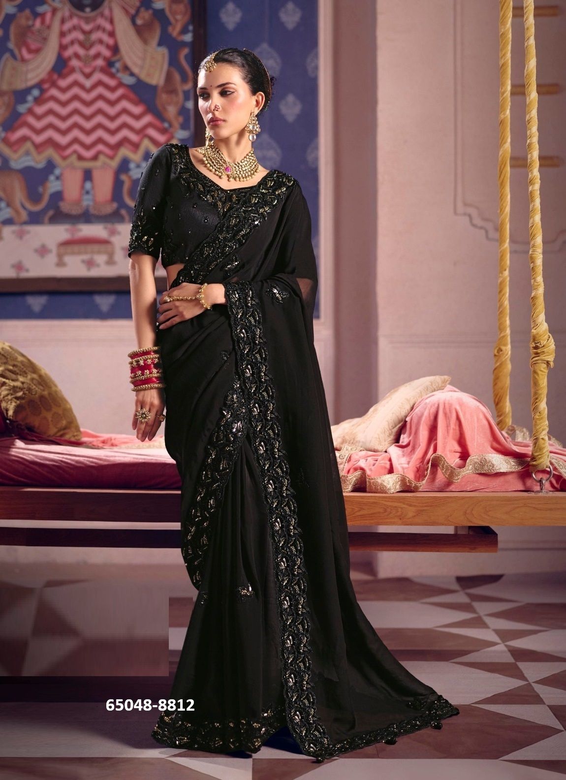 TARANG - Catalog # 65048 (Set of 12 Sarees) TARANG - Catalog # 65048 (Set of 12 Sarees)