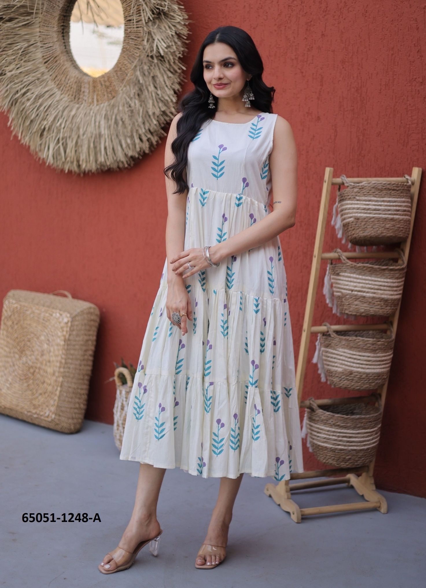 SERIES 1248 - Catalog # 65051 (Set of 2 Readymade Women's Kurtis / Tops) SERIES 1248 - Catalog # 65051 (Set of 2 Readymade Women's Kurtis / Tops)