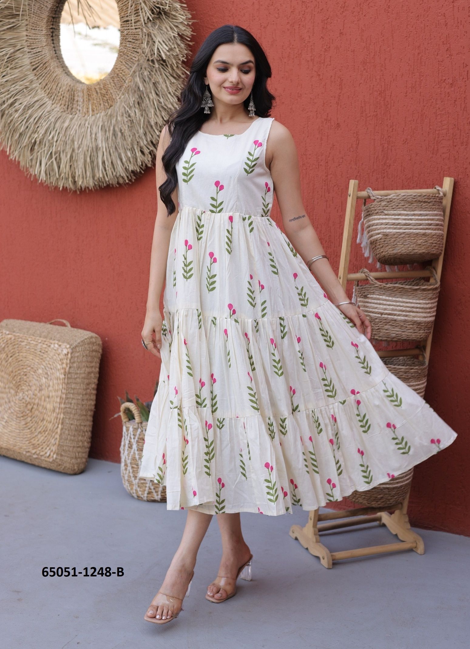 SERIES 1248 - Catalog # 65051 (Set of 2 Readymade Women's Kurtis / Tops) SERIES 1248 - Catalog # 65051 (Set of 2 Readymade Women's Kurtis / Tops)