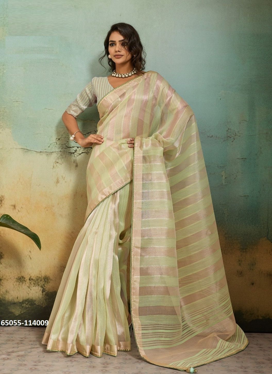OSHEE FLAUNT - Catalog # 65055 (Set of 5 Sarees)