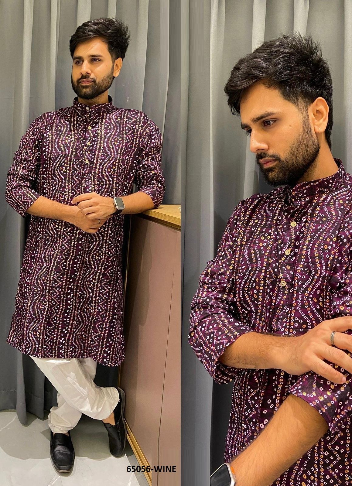 BEING DESI - Catalog # 65056 (Set of 4 Men's Ethnic Wear)