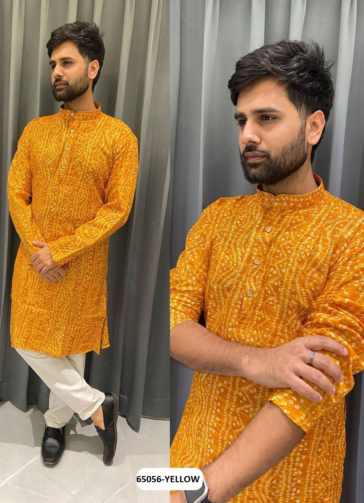 BEING DESI - Catalog # 65056 (Set of 4 Men's Ethnic Wear)