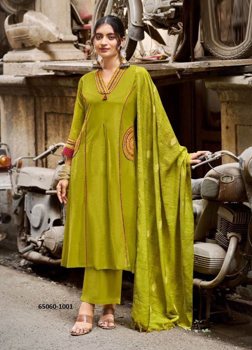KASHMIRA - Catalog # 65060 (Set of 6 Readymade Salwar Suits) KASHMIRA - Catalog # 65060 (Set of 6 Readymade Salwar Suits)