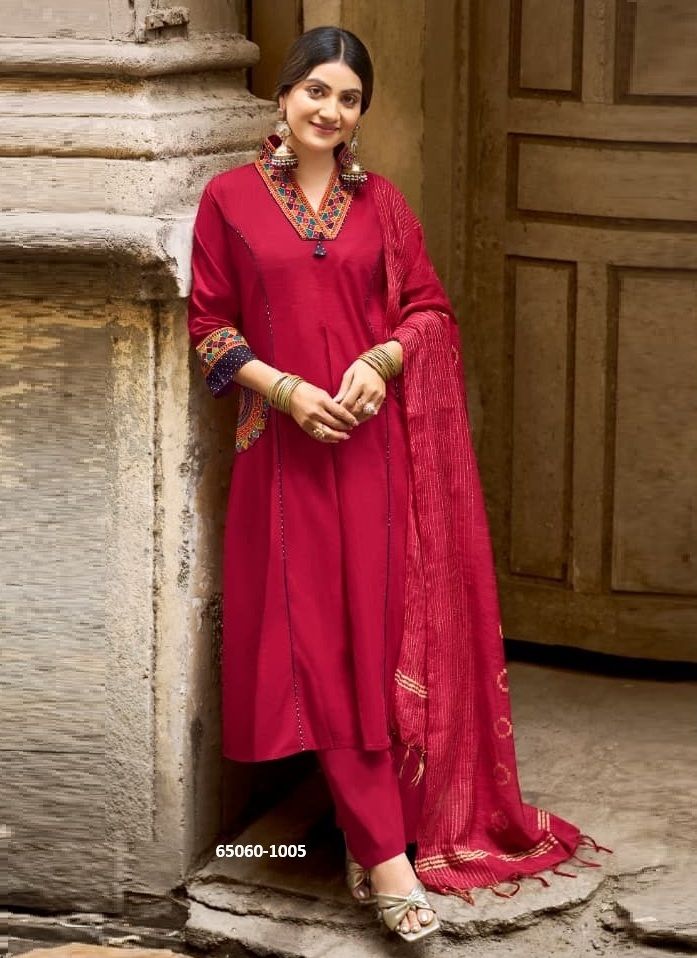 KASHMIRA - Catalog # 65060 (Set of 6 Readymade Salwar Suits) KASHMIRA - Catalog # 65060 (Set of 6 Readymade Salwar Suits)