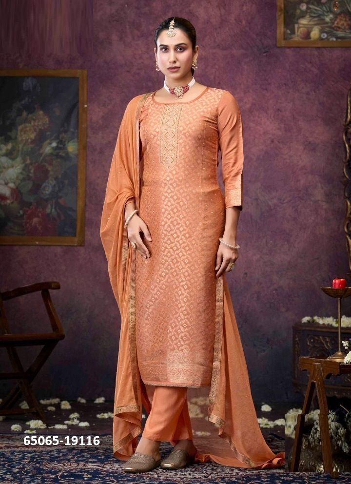 KOYAL 8 - Catalog # 65065 (Set of 6 Semi-Stitched / Un-Stitched Suits)