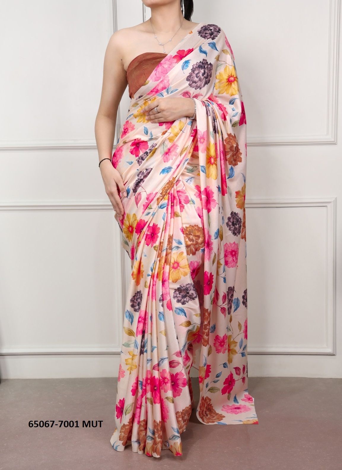 SERIES 7001 - Catalog # 65067 (Set of 5 Sarees)