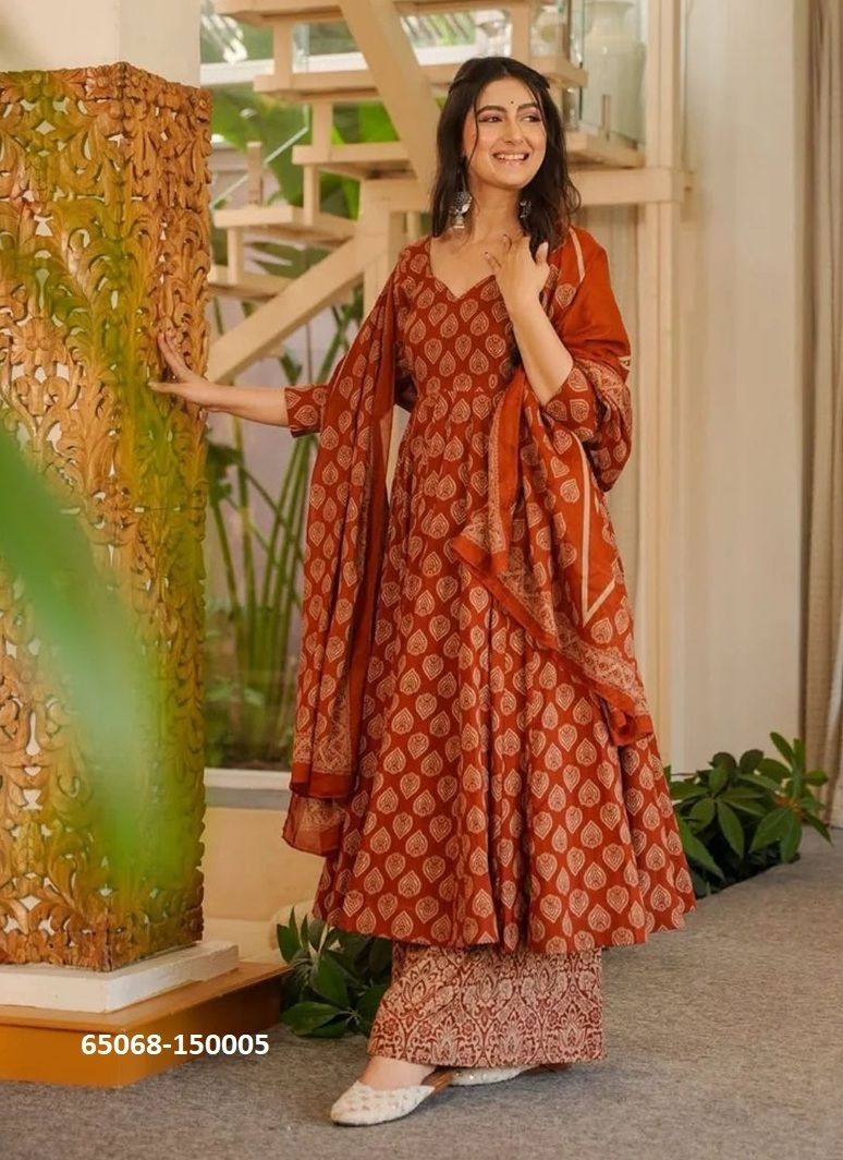 DEVI 15 - Catalog # 65068 (Set of 5 Readymade Salwar Suits)