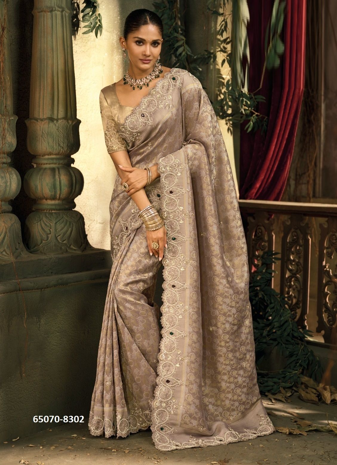SERIES 8301 - Catalog # 65070 (Set of 8 Sarees)