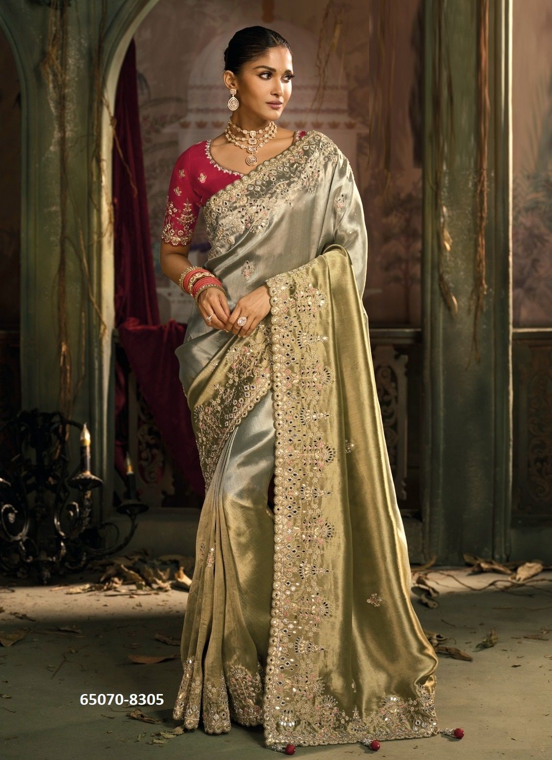 SERIES 8301 - Catalog # 65070 (Set of 8 Sarees)