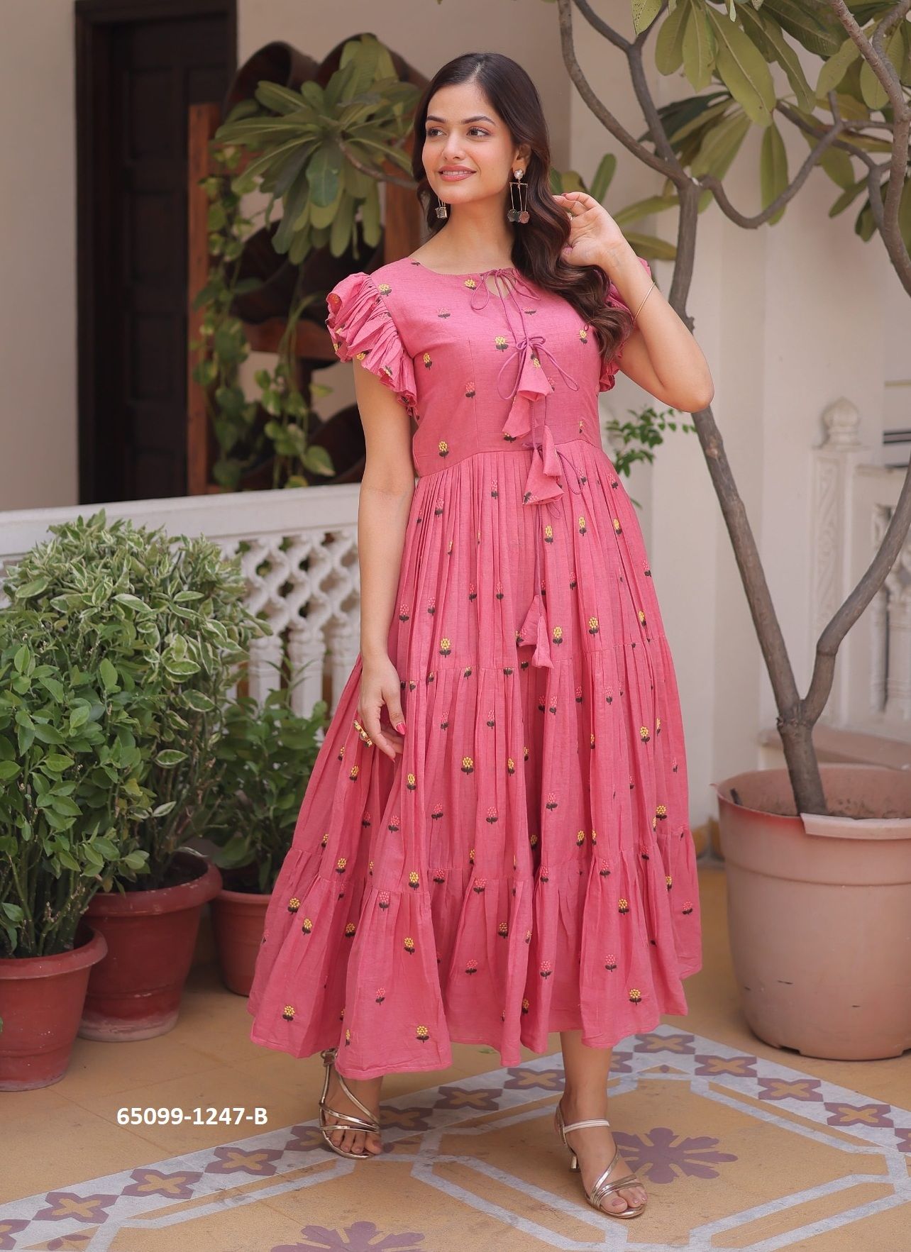 SERIES 1247 - Catalog # 65099 (Set of 2 Readymade Women's Kurtis / Tops) SERIES 1247 - Catalog # 65099 (Set of 2 Readymade Women's Kurtis / Tops)