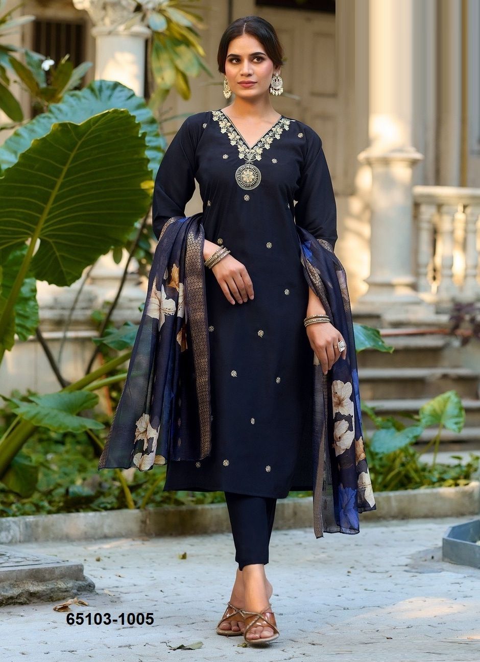 ARAMYA 1 - Catalog # 65103 (Set of 8 Readymade Salwar Suits) ARAMYA 1 - Catalog # 65103 (Set of 8 Readymade Salwar Suits)