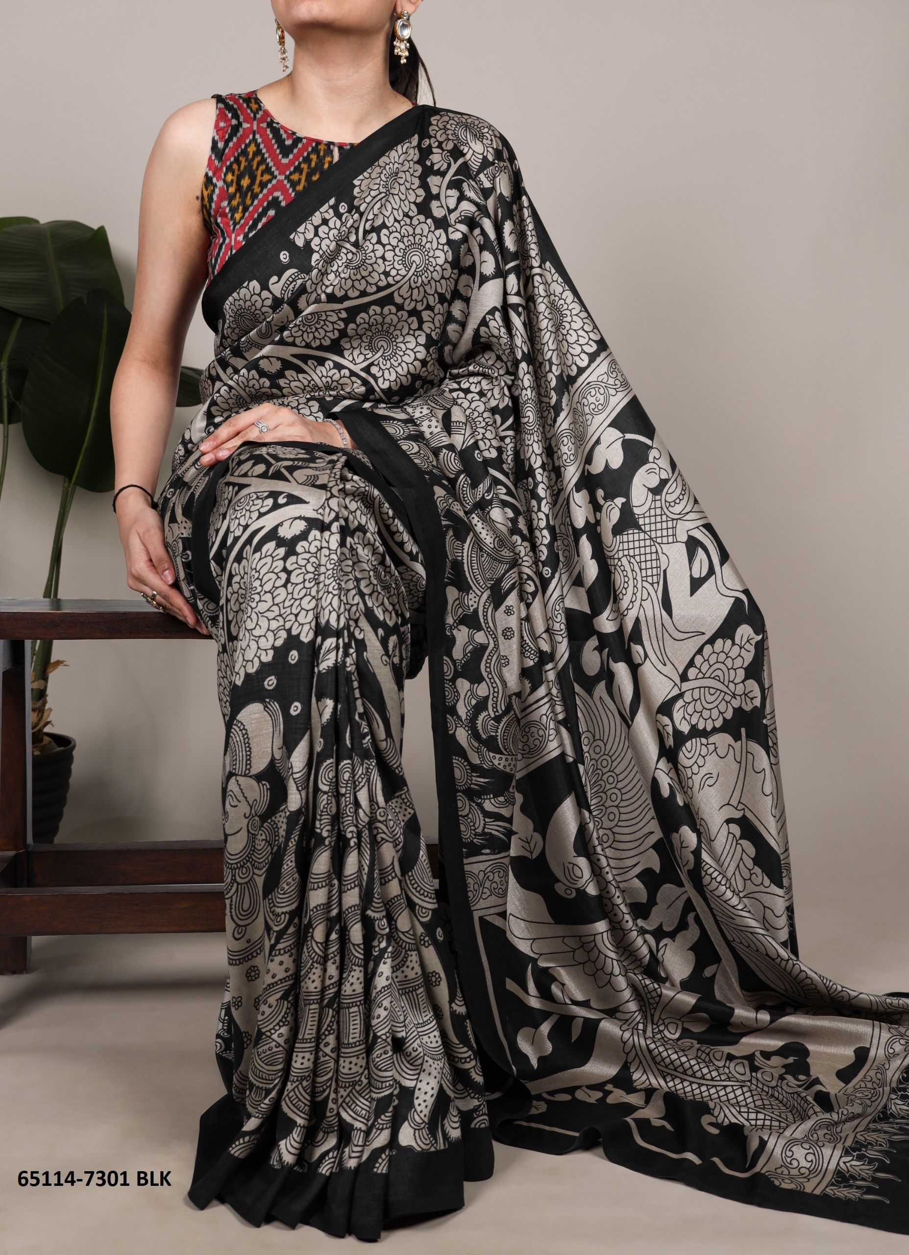 SERIES 7301 - Catalog # 65114 (Set of 4 Sarees) SERIES 7301 - Catalog # 65114 (Set of 4 Sarees)