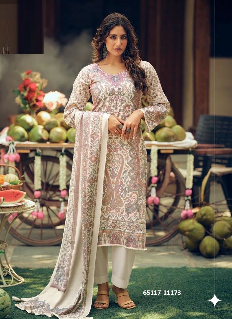 TROPICAL STORIES - Catalog # 65117 (Set of 6 Semi-Stitched / Un-Stitched Suits) TROPICAL STORIES - Catalog # 65117 (Set of 6 Semi-Stitched / Un-Stitched Suits)